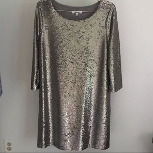WOW! Gorgeous! BB Dakota Miles sequin dress, Sz L